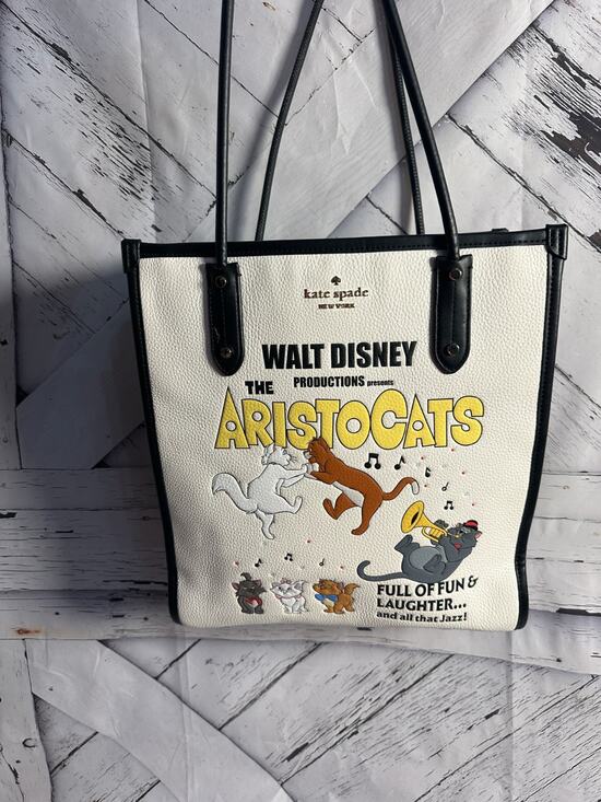 Kate Spade Handbags - Disney x Kate Spade New York Aristocats Ella North South Tote Bag Womens Leather